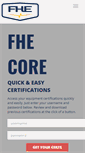 Mobile Screenshot of fhecerts.com